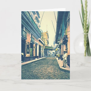 De Straat Cuba 1899 van Havana Kaart