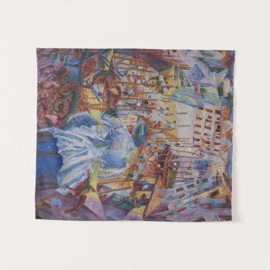 De straat komt in het Parlement terecht - Umberto Wandkleed (Voorkant (horizontaal))