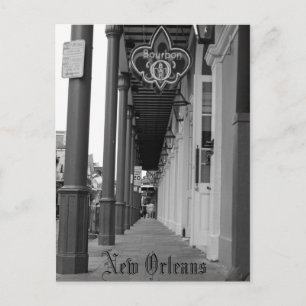 De Straat van de bourbon Briefkaart