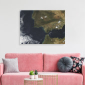 De Straat van Gibraltar Canvas Afdruk (Insitu (Woonkamer))