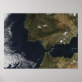 De Straat van Gibraltar Poster (Voorkant)