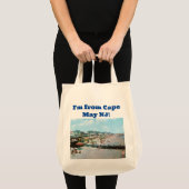 De strand, Kaapse nj, Tote Bag (Voorkant (product))