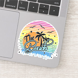 De strand, zomer 2023 sticker