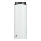 De strandclub die de droom leeft thermosbeker (Achterkant)