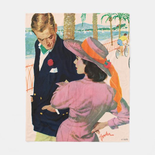 De strategie van de liefde fleece deken (Voorkant)