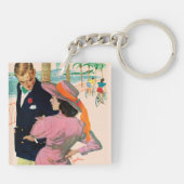 De strategie van de liefde sleutelhanger (Achterkant)