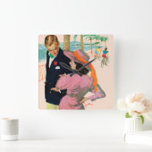 De strategie van de liefde vierkante klok (Huis)