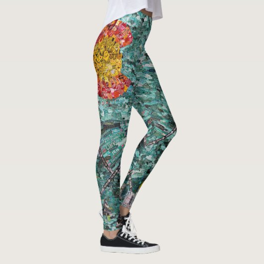 De straten van Denver Leggings (Rechts)