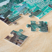 De straten van North Tonawanda NY puzzel (Zijkant)