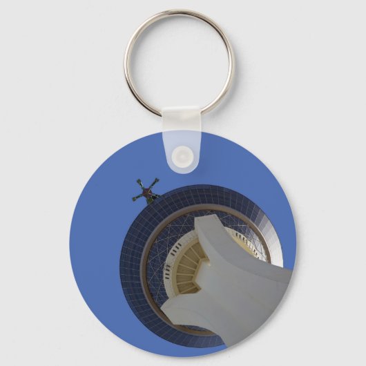 De stratosfeer sleutelhanger (Voorkant)