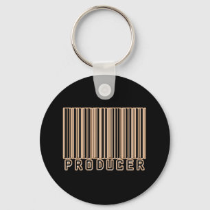 De Streepjescode van de producent Sleutelhanger