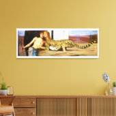 De strelingen - Fernand Khnopff 1896 Canvas Afdruk (Insitu (Woonkamer))