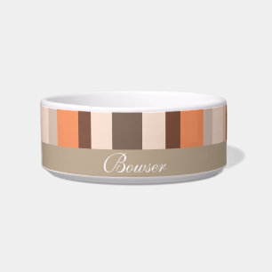 De Strepen van de Meloen van de vanille Voerbakje