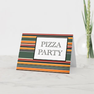 de strepen van de pizzapartij