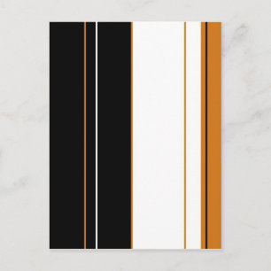 De Strepen van het calico Briefkaart