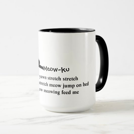 De Stretch: Meow-ku Cat Mok (Voorkant rechts)