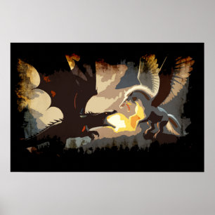 De strijd begint - Draak vs Pegasus Poster