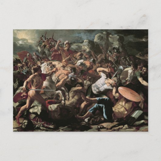 De strijd briefkaart (Voorkant)