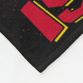 De strijd is echt grappig Panda Gym Bodybuilding Fleece Deken (Hoek)