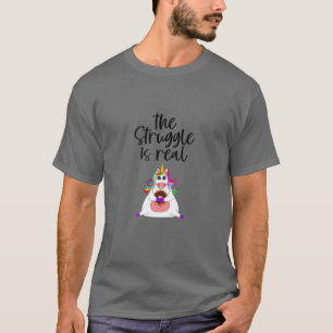 De strijd is echt grappig. t-shirt