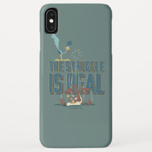 De strijd is echt ROAD RUNNER™ & Wile E. Coyote iPhone XS Max Hoesje