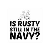 DE STRIJD IS NOG STEEDS IN DE NAVY 	RUBBERSTEMPEL (Afrduk)
