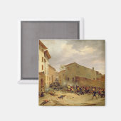 De strijd magneet (Voorkant / Achterkant)