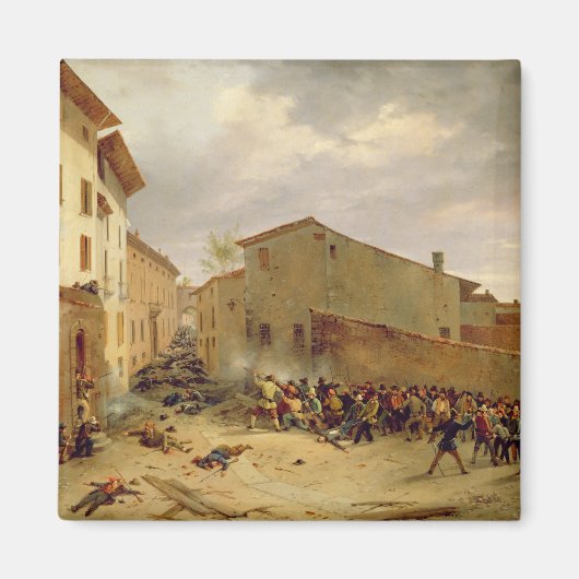 De strijd magneet (Voorkant)