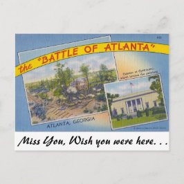 De strijd om Atlanta Briefkaart