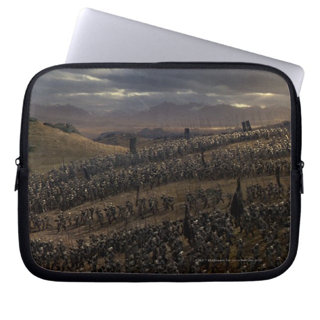 De strijd om de Pelennor Fields Laptop Sleeve (Voorkant)