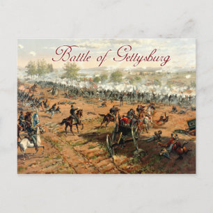 De strijd om Gettysburg Briefkaart