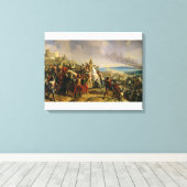 De strijd om Montgisard Canvas Afdruk (Insitu (Houten vloer))