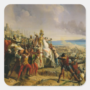 De strijd om Montgisard Vierkante Sticker