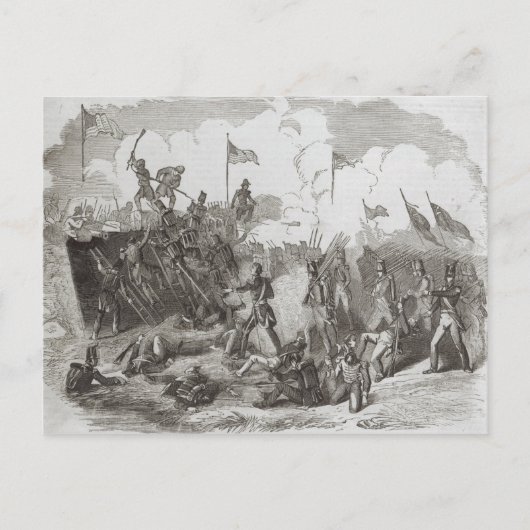 De strijd om New Orleans Briefkaart (Voorkant)