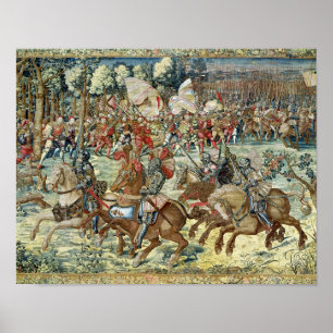 De strijd om Pavia. Het voorschot van Charles V Poster