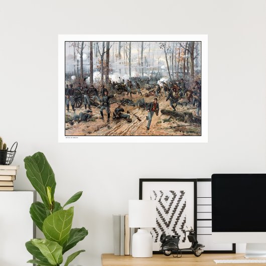 De strijd om Shiloh Poster (Thuiskantoor)