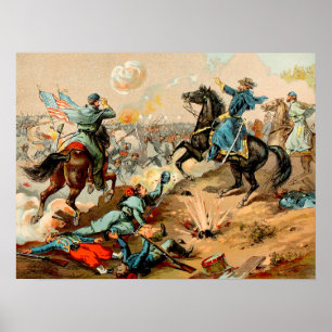 De strijd om Shiloh Poster