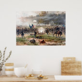 De strijd tegen Antietam - Burgeroorlog Poster (Keuken)