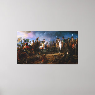 De strijd tegen Austerlitz door François Gérard Canvas Afdruk