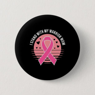De strijd tegen borstkanker maand voor meisjes en  ronde button 5,7 cm