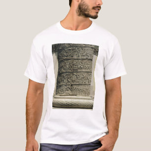 De strijd tegen Dacians, detail Trajan's T-shirt