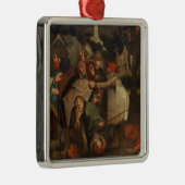 De strijd tegen de blinde Mannen, 1643 Metalen Ornament (Rechts)