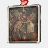 De strijd tegen de blinde Mannen, 1643 Metalen Ornament (Links)