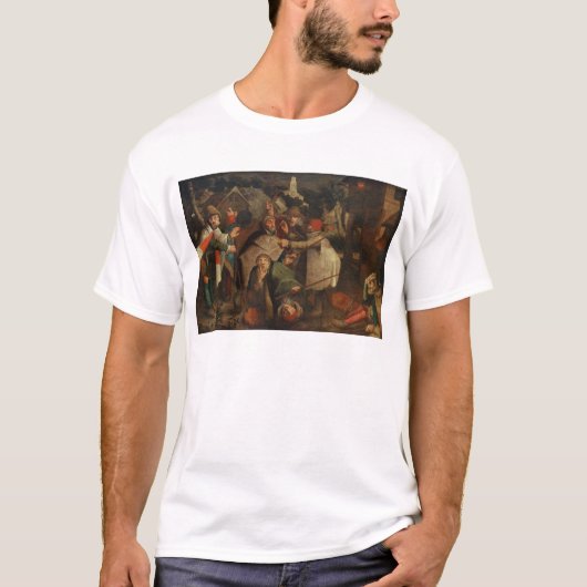 De strijd tegen de blinde Mannen, 1643 T-shirt (Voorkant)