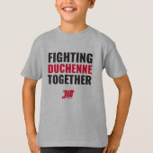 De strijd tegen Duchenne samen - Kinderen T-shirt (Voorkant)