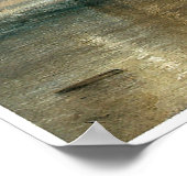 De strijd tegen Temeraire J.M.W. Turner Poster (Hoek)