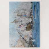 De strijd tegen Trafalgar Puzzle Legpuzzel (Verticaal)