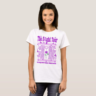De strijd Tour Leiomyosarcoom bewustzijn T-shirt
