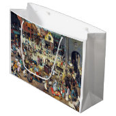 De strijd tussen Carnival en Lent, Bruegel Groot Cadeauzakje (Voorkant Gekanteld)
