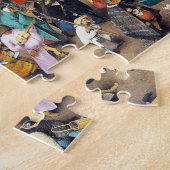 De strijd tussen Carnival en Lent, Bruegel Legpuzzel (Zijkant)